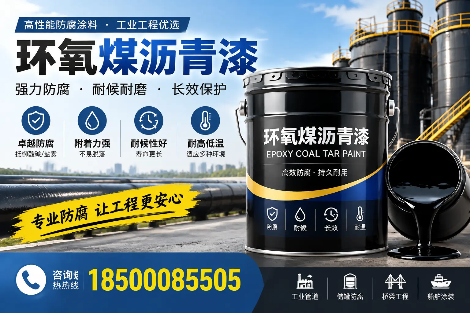 环氧煤沥青漆的施工方法与注意事项，确保在吕梁顺利完成